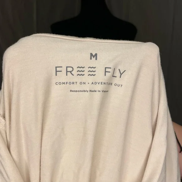 Free Fly Apparel Cream Hoodie - Picture 8 of 10
